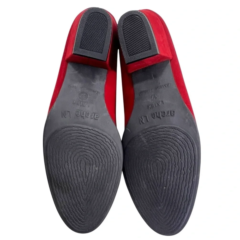 Arche Malham Red Leather Bootie